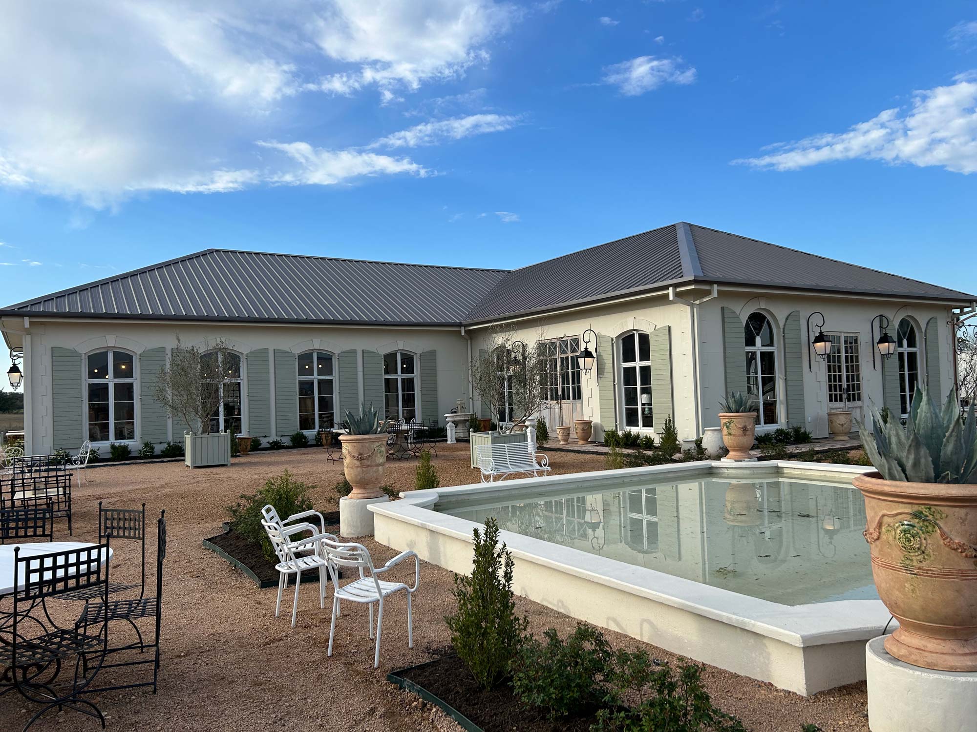 Jardin de France Round Top