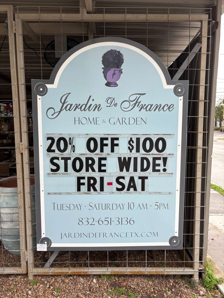 20% Off Sale Sign