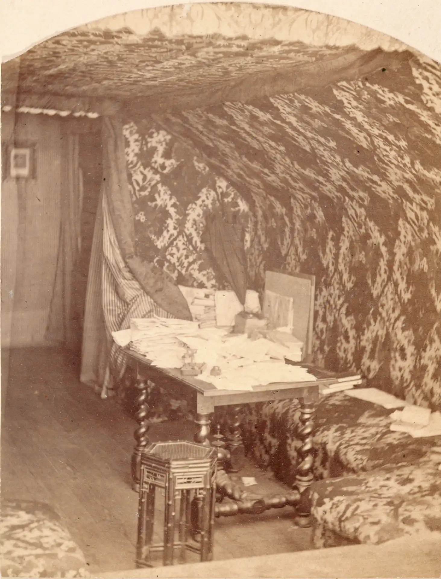 Victor Hugo's writing desk in Guernsey
